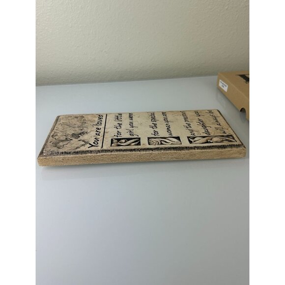 RK Productions Harmony Plaque You are Loved Daughter Gift Cast Stone Wall Art - Picture 8 of 14